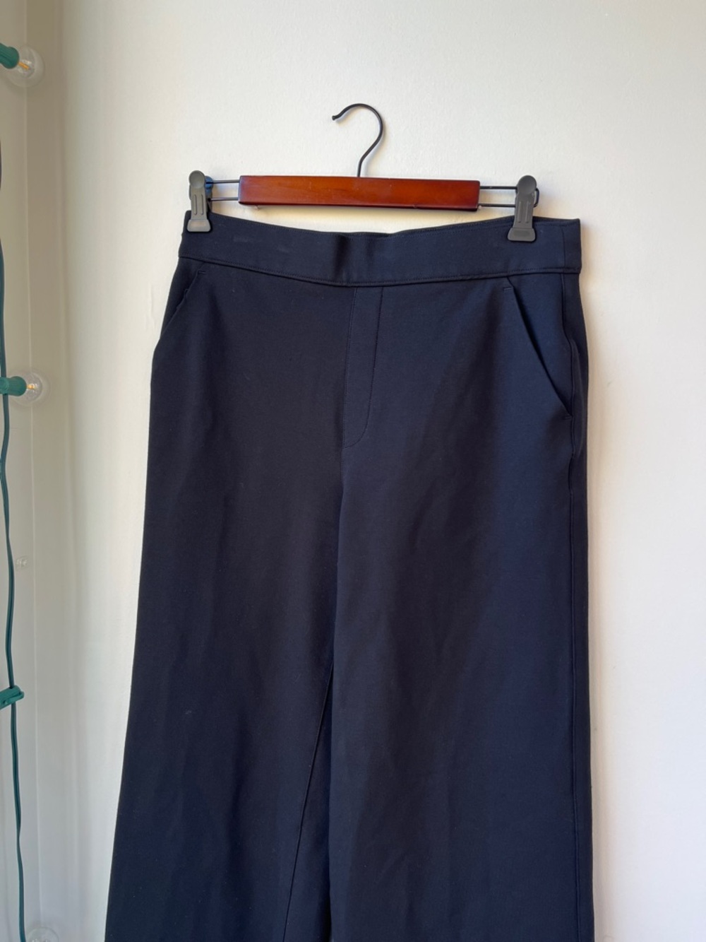 SPANX SPANXsmooth​ PerfectFit Ponte Wide Leg Pant in Classic Black - Picture 5 of 8